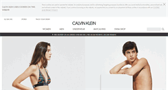 Desktop Screenshot of calvinklein.se
